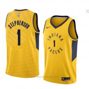Maglia Indiana Pacers Lance Stephenson #1 Statement 2018 Giallo