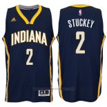 Maglia Indiana Pacers Rodney Stuckey #2 Blu