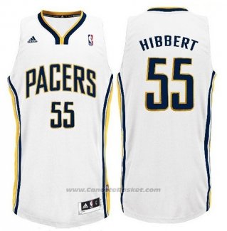Maglia Indiana Pacers Roy Hibbert #55 Bianco