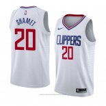 Maglia Los Angeles Clippers Landry Shamet #20 Association 2018 Bianco