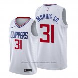 Maglia Los Angeles Clippers Marcus Morris Sr. #31 Association 2019-20 Bianco