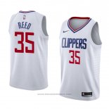 Maglia Los Angeles Clippers Willie Reed #35 Association 2018 Bianco