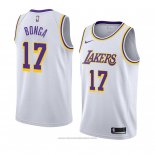 Maglia Los Angeles Lakers Isaac Bonga #17 Association 2018-19 Bianco