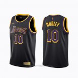 Maglia Los Angeles Lakers Jared Dudley #10 Earned 2020-21 Nero