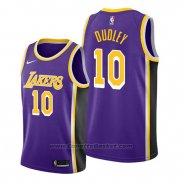 Maglia Los Angeles Lakers Jarojo Dudley #10 Statement Viola
