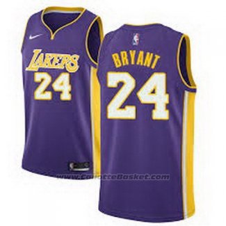 Maglia Los Angeles Lakers Kobe Bryant #24 Statement 2017-18 Viola