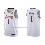 Maglia Los Angeles Lakers Trevor Ariza NO 1 Association 2021-22 Bianco