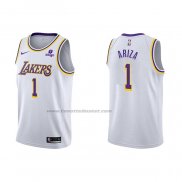 Maglia Los Angeles Lakers Trevor Ariza NO 1 Association 2021-22 Bianco