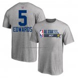 Maglia Manica Corta All Star 2024 Anthony Edwards Grigio