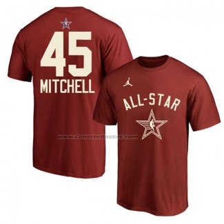 Maglia Manica Corta All Star 2024 Donovan Mitchell Rosso