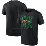 Maglia Manica Corta Boston Celtics 2024 NBA Finals Champions Ball Screen Ring Nero