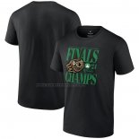 Maglia Manica Corta Boston Celtics 2024 NBA Finals Champions Ball Screen Ring Nero