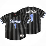 Maglia Manica Corta Orlando Magic Tracy Mcgrady NO 1 Nero