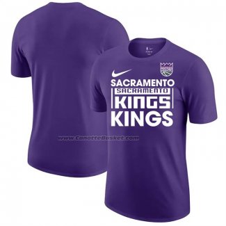 Maglia Manica Corta Sacramento Kings Viola1