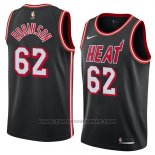 Maglia Miami Heat Duncan Robinson #62 Classic 2018 Nero