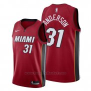 Maglia Miami Heat Ryan Anderson #31 Statement Rosso
