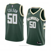 Maglia Milwaukee Bucks Bonzie Colson #50 Icon 2018 Verde