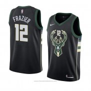 Maglia Milwaukee Bucks Tim Frazier #12 Statement 2018 Nero