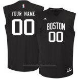 Maglia Moda Nero Boston Celtics Adidas Personalizzate Nero
