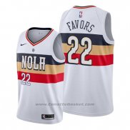 Maglia New Orleans Pelicans Derrick Favors #22 Earned Bianco