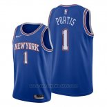 Maglia New York Knicks Bobby Portis #1 Statement Blu