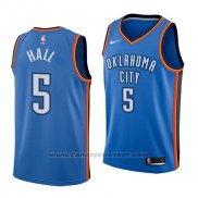 Maglia Oklahoma City Thunder Devon Hall #5 Icon 2018 Blu