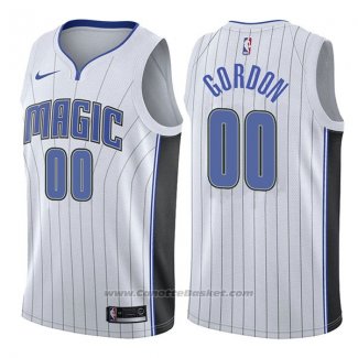 Maglia Orlando Magic Aaron Gordon #00 Association 2017-18 Bianco