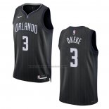 Maglia Orlando Magic Chuma Okeke #3 Citta 2022-23 Nero