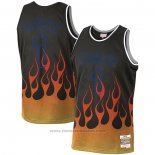 Maglia Orlando Magic Penny Hardaway #1 Flames Nero