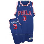 Maglia Philadelphia 76ers Allen Iverson #3 Retro Blu