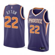 Maglia Phoenix Suns Deandre Ayton #22 Icon 2017-18 Blu