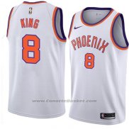 Maglia Phoenix Suns George King #8 Classic 2018 Bianco