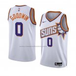 Maglia Phoenix Suns Jordan Goodwin #0 Association 2023-24 Bianco