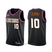 Maglia Phoenix Suns Ty Jerome #10 Citta 2019-20 Nero