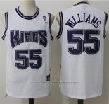 Maglia Sacramento Kings Jason Williams #55 Retro Bianco