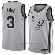 Maglia San Antonio Spurs Brandon Paul #3 Statement 2018 Grigio