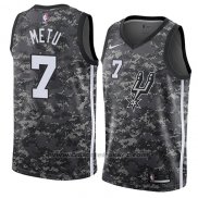 Maglia San Antonio Spurs Chimezie Metu #7 Citta 2018 Grigio