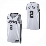 Maglia San Antonio Spurs Dylan Harper No 2 Association 2025-26 Bianco