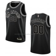 Maglia San Antonio Spurs Personalizzate Classic 2022-23 Nero