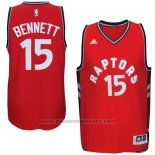 Maglia Toronto Raptors Anthony Bennett #15 Rosso