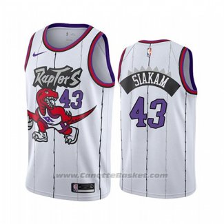 Maglia Toronto Raptors Pascal Siakam #43 Classic 2019-20 Bianco