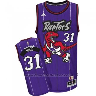 Maglia Toronto Raptors Terrence Ross #31 Retro Viola