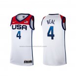 Maglia USA 2021 Bradley Beal NO 4 Bianco