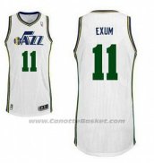 Maglia Utah Jazz Dante Exum #11 Bianco