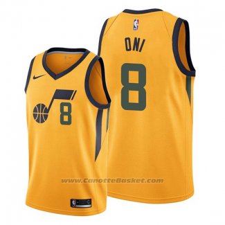 Maglia Utah Jazz Miye Oni #8 Statement 2019-20 Or