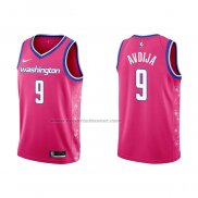 Maglia Washington Wizards Deni Avdija #9 Citta 2022-23 Rosa