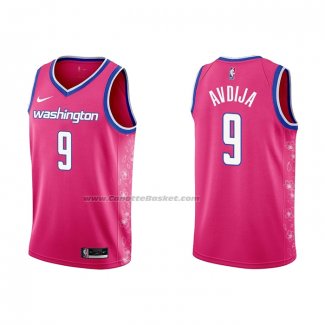 Maglia Washington Wizards Deni Avdija #9 Citta 2022-23 Rosa