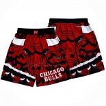 Pantaloncini Chicago Bulls Mitchell & Ness Rosso Nero