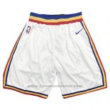 Pantaloncini Golden State Warriors Hardwood Classics 2019-20 Bianco