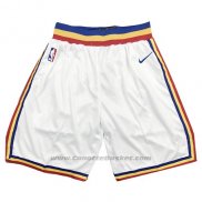 Pantaloncini Golden State Warriors Hardwood Classics 2019-20 Bianco